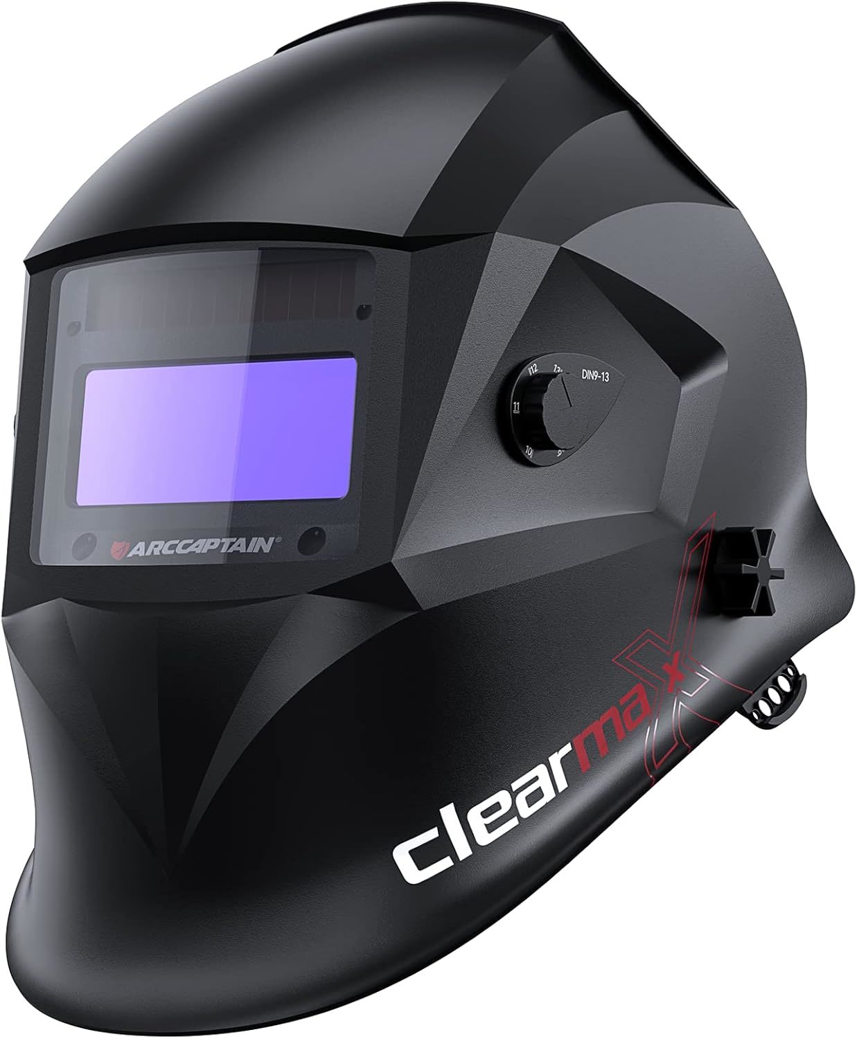 ARCCAPTAIN Large Viewing Screen Welding One size and Adjustable, Black  - $76.27