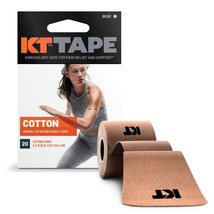 KT Tape Original Cotton Elastic Kinesiology Athletic Tape 20 Count 10” P... - $13.56 CAD