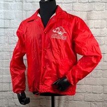 Vintage Arkansas Razorbacks Repele el Agua Chaqueta Cortavientos Hombre ... - $41.56