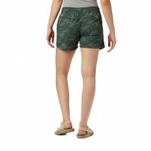 Womens M New NWT Columbia Silver Ridge Shorts Pockets Green Pond Camo UPF 50 Drk - £78.33 GBP