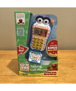 New Sesame Street Elmo&#39;s World Talking Cell Phone Flip Phone Fisher Pric... - $1,249.37 MXN
