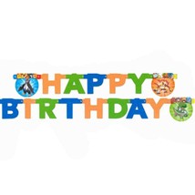 Pokemon Diamond and Pearl Happy Birthday 5 Foot Jointed Banner NEW - $4.45