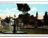 Woodman Square RochesterNew Hampshire NH UNP WB Postcard H20 - $3.49