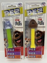 Set of 2 Secret Life Of Pets PEZ Dispensers: Max  Dog &amp; Chloe Cat NEW - $11.61