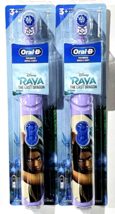 2 Pack Oral B Battery Powered Toothbrush Disney Raya And The Last Dragon - $25.99