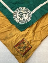 Scout Neckerchief Manila 1958 De La Salle College &amp; Manila Council Boy Scouts - £15.86 GBP