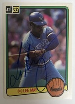 Lee May (d. 2017) Signed Autographed 1983 Donruss Baseball Card - Kansas... - £11.79 GBP