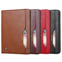 Leather wallet FLIP MAGNETIC BACK cover Case For Apple iPad 10.2 2019 model - £82.64 GBP