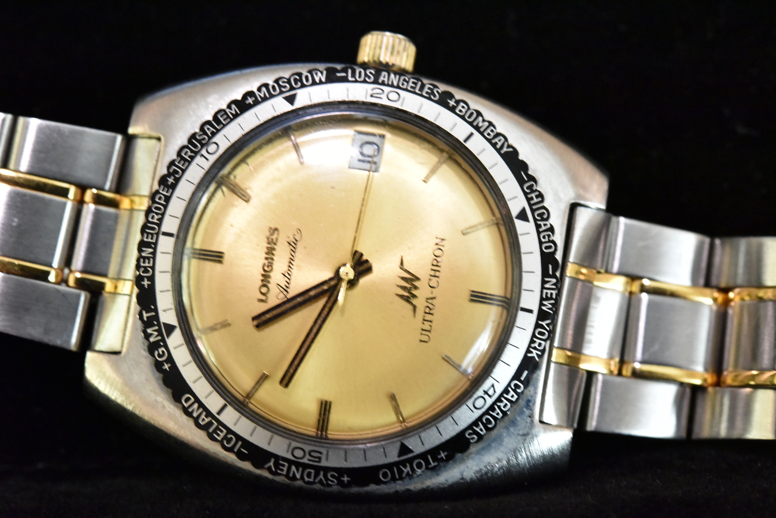 Custom-Made Longines Ultra Chron 431 Movement 36000 beats per hour World... - $585.00