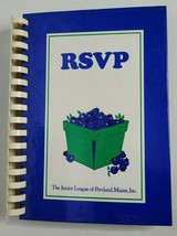 RSVP: An Invitation to Maine Cooking Cookbook Junior League of Portland Maine - £7.20 GBP