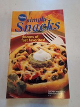Pillsbury Simply Snacks Recipe Cookbook Booklet 2007 - $8.00