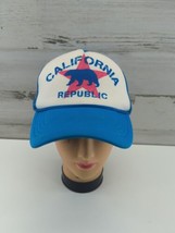 Pit Bull Mens Blue California Republic Snapback Hat - £11.35 GBP