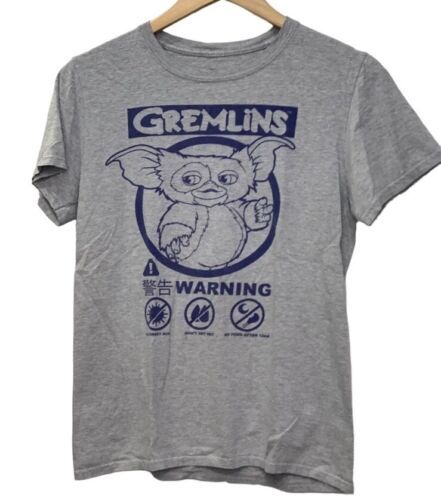 Primary image for FUNKO GREMLINS GIZMO GRAPHIC ART TEE T SHIRT - Gray Grey Men Adult Large