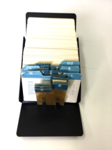 BATES Vintage Rolodex Stile File Porta Carta Modello Se 24-500 - $43.54