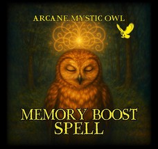 Memory Boost Spell – Sharpen Mental Clarity - $35.00