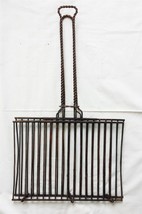 Antique Victorian Handmade Heavy Wire Fireplace Large Grill Tool Camping Scouts - £99.20 GBP