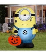 *NEW* 4.2&#39; ft Inflatable Minion-Trick or Treat Stuart-Halloween-Spooky-A... - $1,261.40 MXN