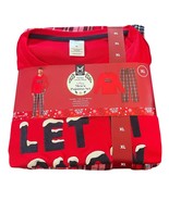 Members Mark Mens X-Large Pajamas 2-PC Set Christmas Family Top Pant Let... - $27.07 CAD