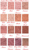 Studio Direct Mineral Pure Natural Makeup Blush Pigment Blusher New Usa - £2.30 GBP+