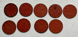 9 PC. OPA Red Point Token - $12.75