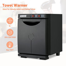 5L Hot Towel Warmer 2 In 1 Towels Cabinet Hold 10-15 Towels For Spa,Salo... - $100.99
