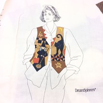 Dreamspinners Halloween Vest Vintage Sewing Pattern Vest Cloth to Cut and Make - $14.52