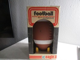 Eagle Rubber Company Sports Football Ball and Tee Vintage 1960s-70s NOS ... - $89.09