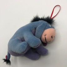 Eeyore Stuffed Ornament Vintage Disney 5&quot; Winnie Pooh Toy Avon Christmas... - $12.00