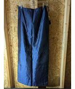 VTG Scott McClintock Shiny Black Millennium 2000 Y2K Evening Maxi Skirt ... - €36,62 EUR