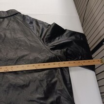 Preston & York RN#58909 Women's Black Genuine Leather Buttons Jacket Size 3X image 5