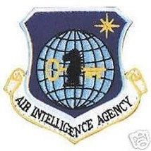 Usaf Air Force Air Intelligence Agency Authentic Patch With Hook Loop - $28.99