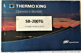 Thermo King SB-200TG Reefer Unit Trailer Owner Operator Manual 2011 - £39.27 GBP