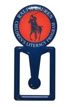 Ralph Lauren-Metal Bookmark-Navy - $15.95