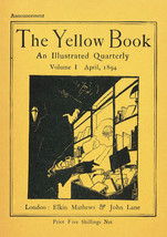 Aubrey Beardsley Prints: Victorian Yellow Book Cover Art Posters - £7.39 GBP+