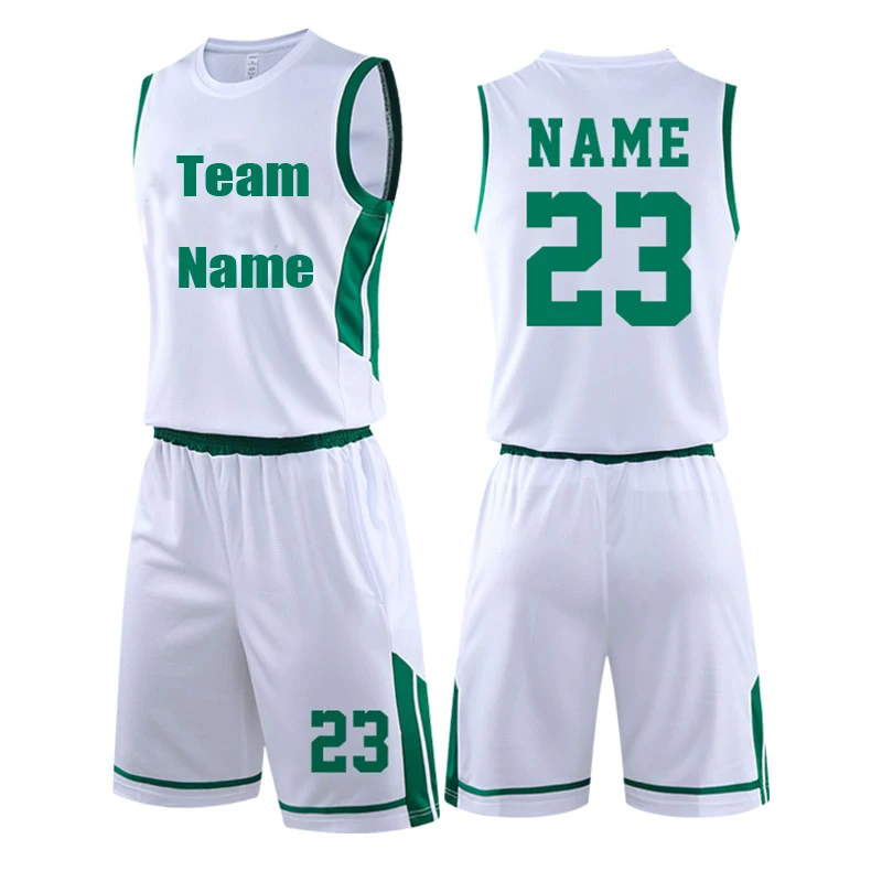 Sporting Customized Men basketball training  set blank college tracksuit Youth U - £43.16 GBP