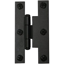 Acorn AH2BQ H Hinge Offset 3/8&quot;X3&quot;, Black Iron - £17.97 GBP