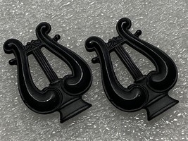 COLD WAR ERA, U.S. ARMY, OFFICER, MUSICIAN, INSIGNIA, SUBDUED, MATCHED SET - $186.39 MXN