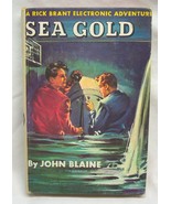 ANTIQUE 1947 Rick Brant Electronic Adventure Story SEA GOLD Hardcover Book - €12,71 EUR