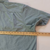 Carhartt TW4369-M Loose Fit Men's Gray Cotton Button-Down Shirt Short Sleeve 3XL image 12