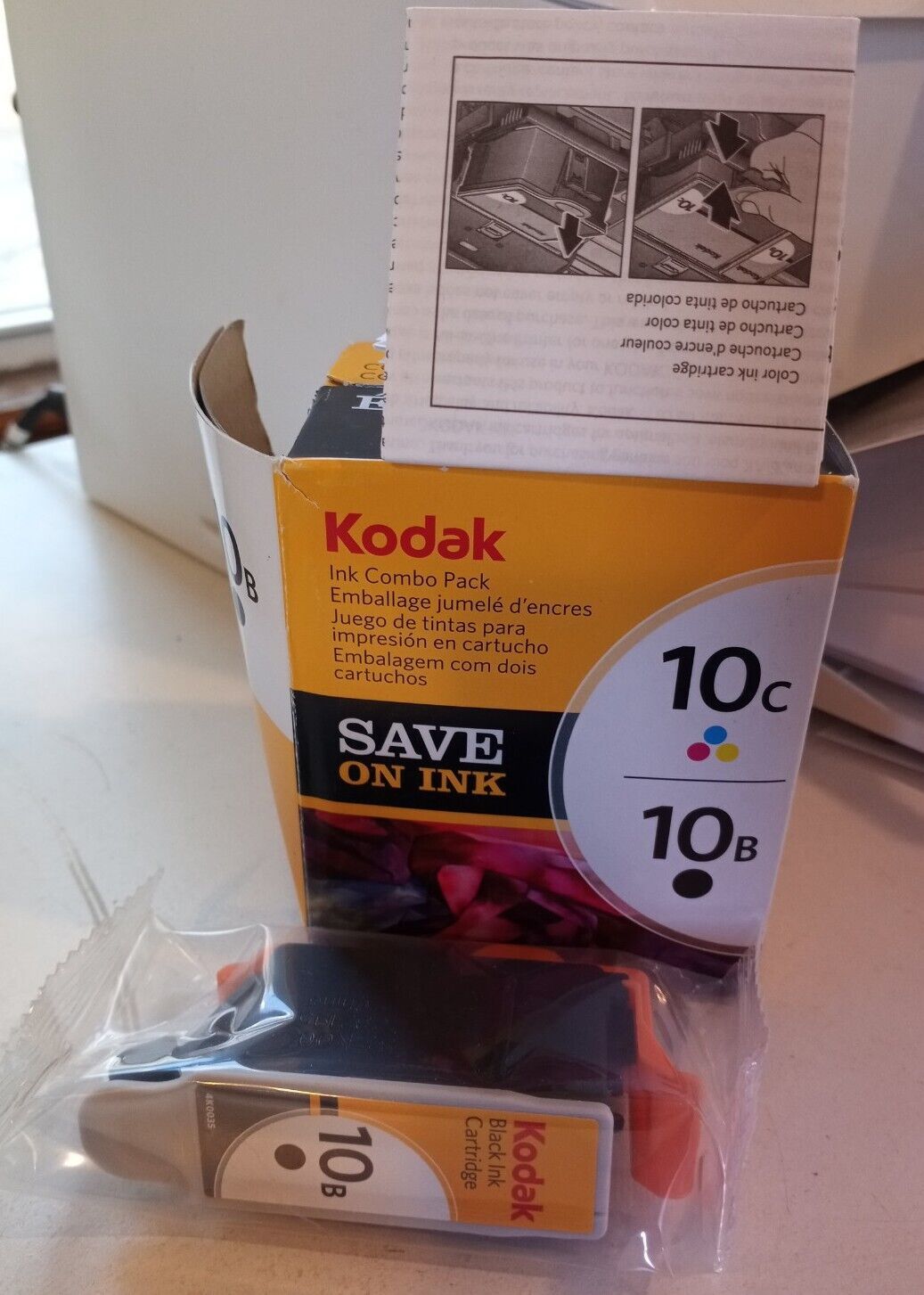 Kodak 10B Black Ink Cartridge - Open Box - £11.86 GBP