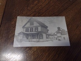Old 1910s PHOTO POSTCARD House on Main Street NORTH STRATFORD New Hampshire - £11.08 GBP