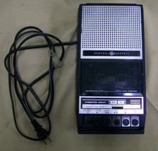 Vintage GE General Electric 3-5151B Cassette Recorder AC DC works! - $29.70