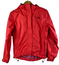 The North Face Hyvent Rain Jacket Windbreaker Coat Full Zip Womens XS Coral - £52.07 GBP