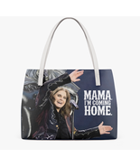 Mama I&#39;m Coming Home Tote | Ozzy RIP | Leather Tote Bag | Free Ship - $853.76 MXN