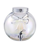 Ornament Dispenser Clear Iridescent Glass 1.5 Gallon - $49.55 CAD