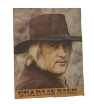 Charlie Rich Vintage 1974 Concert Program Country &amp; Western C&amp;W - £4.68 GBP