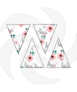 Bunting Flags BF1h-Digital Clipart-Art Clip-Gift Cards-PNG-Banner-Gift T... - $37.50 MXN