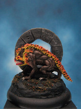 Painted Ral Partha Miniature Hellhound at the Gate - $57.12