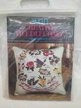 VTG Avon Creative Needlecraft Crewel Embroidery Kit ~ 13 Orig. Colonies Floral - $8.86