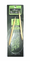 Clover Takumi Bamboo 48 Inch Circular Knitting Needle Size 10.5 - £12.55 GBP